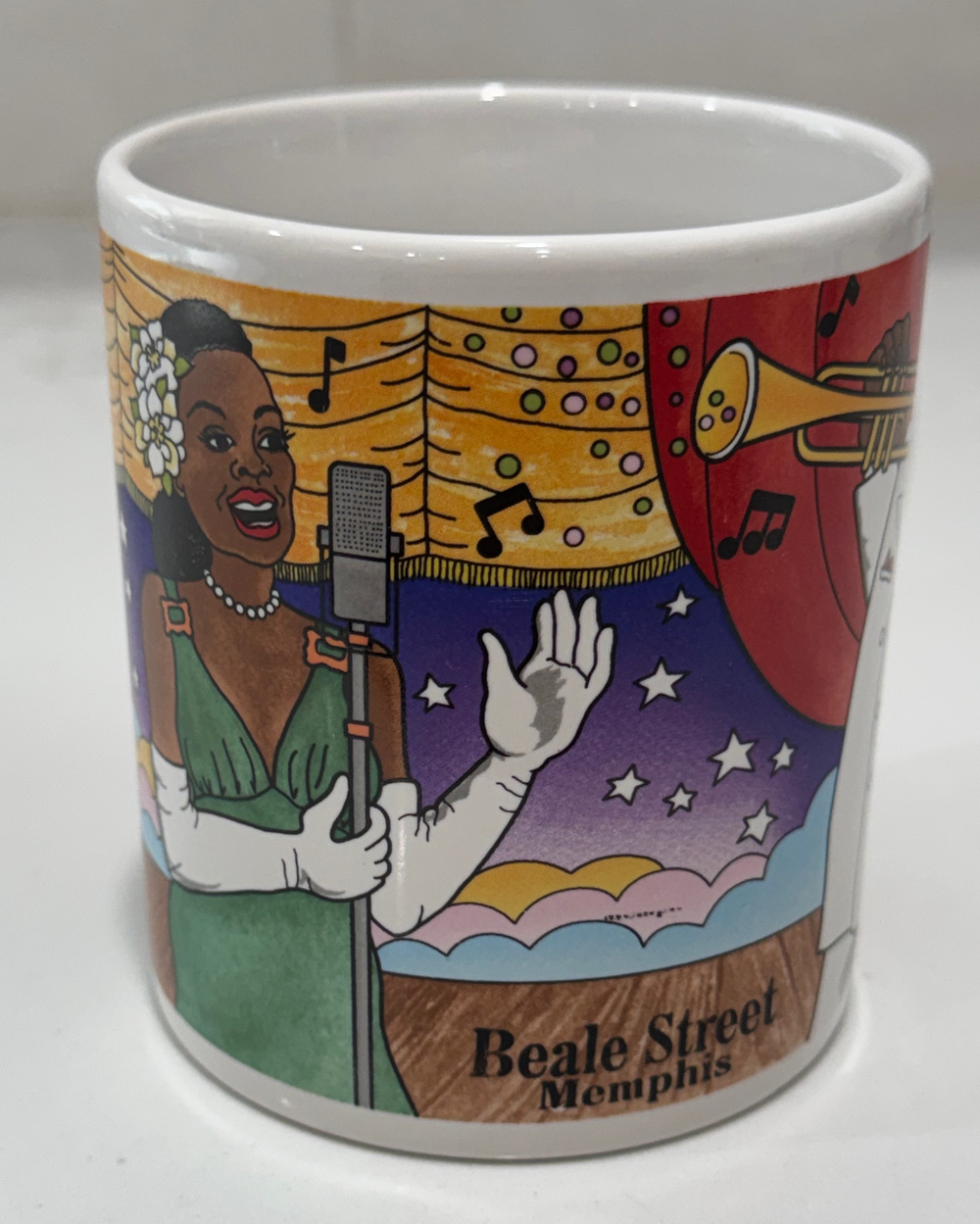 Beale Street Memphis Mug American Gift Collector Jazz Music Legends Coffee Cup